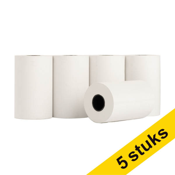 123inkt kassarol 57x35x12 mm thermo wit (5 stuks) 302683 - 1