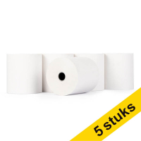123inkt kassarol 76x70x12 thermo wit (5 stuks) 300328