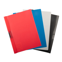 123inkt klemmappen assorti A4 voor 30 vel (4 stuks)