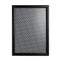 123inkt kliklijst met zwart aluminium frame A3 302580