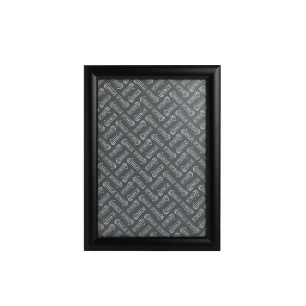 123inkt kliklijst met zwart aluminium frame A4 302581 - 1