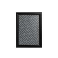 123inkt kliklijst met zwart aluminium frame A4 302581
