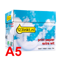 123inkt kopieerpapier 1 doos van 5.000 vel A5 - 80 grams FSC®  301407