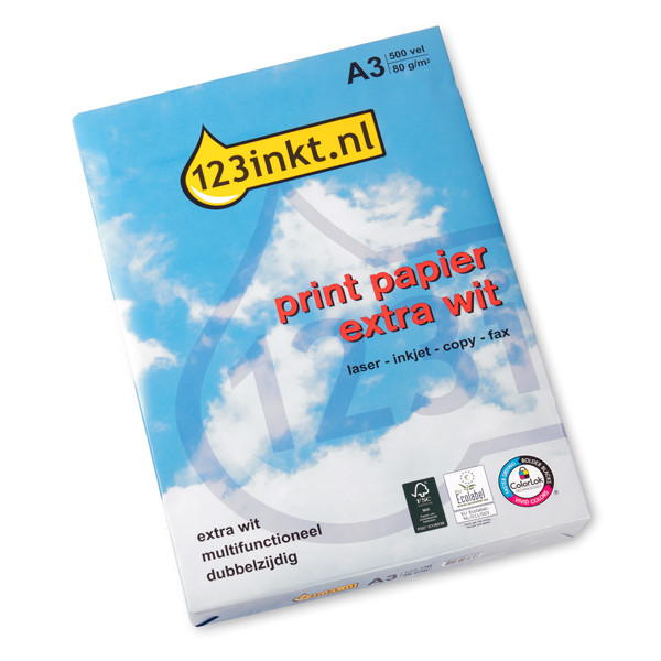 123inkt kopieerpapier 1 pak van 500 vel A3 - 80 grams FSC® Mix Credit 300644 - 1