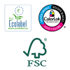123inkt kopieerpapier 1 pak van 500 vel A4 - 80 grams FSC® Mix Credit 1979CC CP080C1F11A4C PAKPAPIERC 390000 - 2