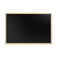 123inkt krijtbord met houten frame magnetisch (40 x 60 cm)