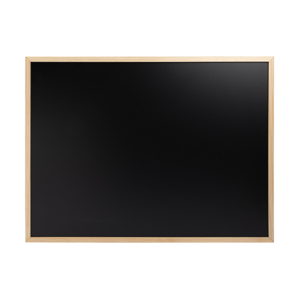 123inkt krijtbord met houten frame magnetisch (60 x 80 cm) 2526070C 302170 - 1