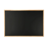 123inkt krijtbord met houten frame magnetisch (60 x 80 cm) 302170 - 1