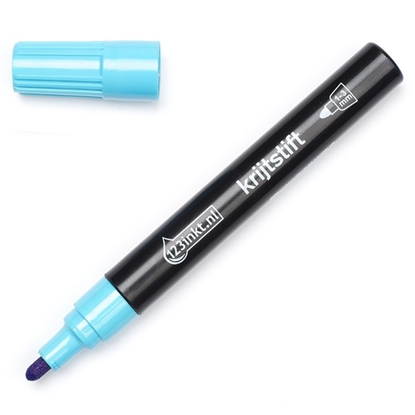 123inkt krijtstift blauw 4-4085010C 300156 - 1