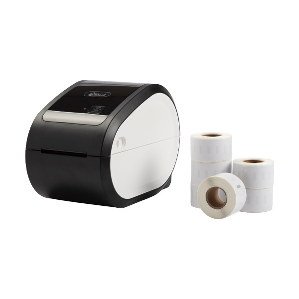 123inkt labelprinter LW650 - bundel met 6 rollen adresetiketten 301788 - 1