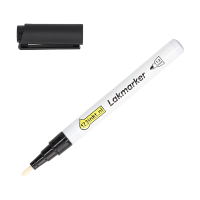123inkt lakmarker zwart (1 - 2 mm rond) 302979