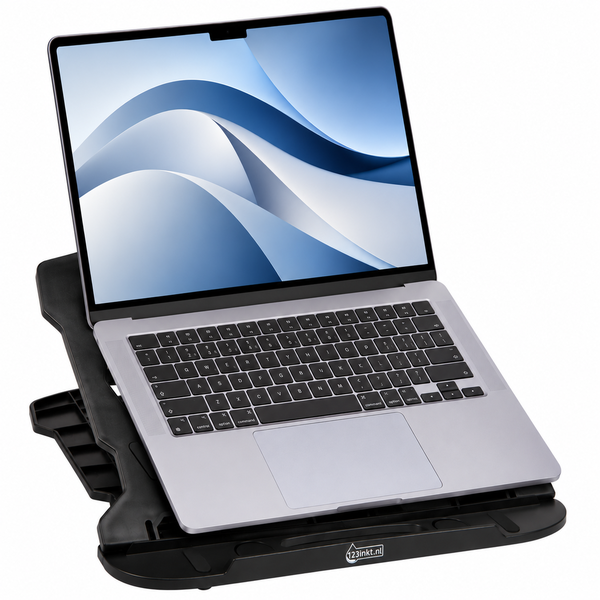 123inkt laptopstandaard zwart 390614 - 1