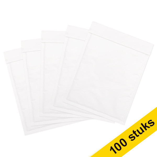 123inkt luchtkussen envelop wit 250 x 350 mm - G17 zelfklevend (100 stuks) 306617C 300715 - 1