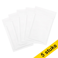 123inkt luchtkussenenvelop wit 140 x 225 mm - B12 zelfklevend (5 stuks) 300702