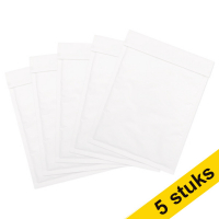 123inkt luchtkussenenvelop wit 250 x 350 mm - G17 zelfklevend (5 stuks) 300714