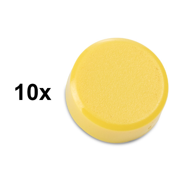 123inkt magneten 15 mm geel (10 stuks) 6161513C 301255 - 1