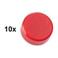 123inkt magneten 15 mm rood (10 stuks)