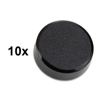 123inkt magneten 20 mm zwart (10 stuks)
