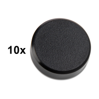 123inkt magneten 30 mm zwart (10 stuks)