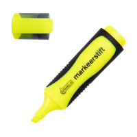 123inkt markeerstift geel 300016