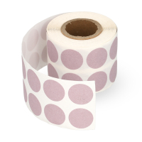 123inkt markeringspunten Ø 18 mm lila dubbele rij (1.000 etiketten op rol) 400727