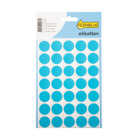 123inkt markeringspunten Ø 19 mm blauw (105 etiketten) 1873C 301485
