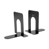 123inkt metalen boekensteunen 15,2 x 14,5 x 12 cm zwart (2 stuks) 3506290C 301315 - 2