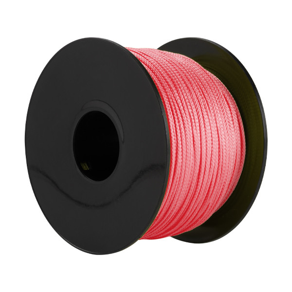 123inkt metselkoord op haspel fluorroze (2 mm x 100 m) 303051 - 1