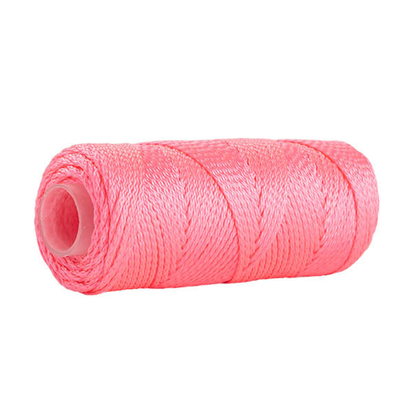 123inkt metselkoord op spoel fluorroze (1,1 mm x 50 m) 303047 - 1