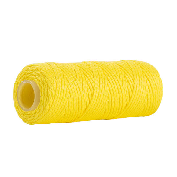 123inkt metselkoord op spoel geel (1,1 mm x 50 m) 303044 - 1