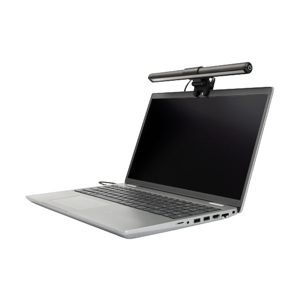 123inkt monitorlamp voor de laptop met klem zwart (31 cm)  390032 - 2