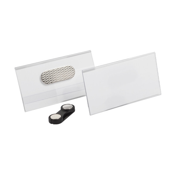 123inkt naambadge met magneet 75 x 40 mm (10 stuks) 821219C 301914 - 1