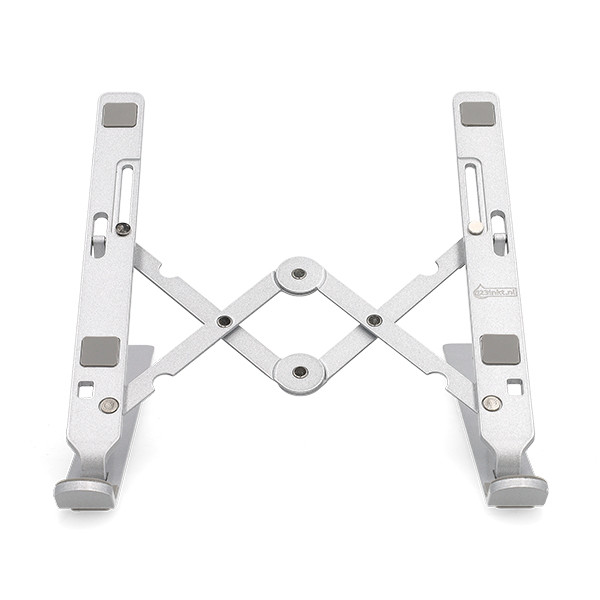 123inkt opvouwbare aluminium laptopstandaard (10-17 inch) 371701 - 2