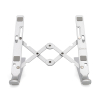 123inkt opvouwbare aluminium laptopstandaard (10-17 inch) 371701 - 2