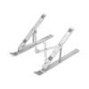 123inkt opvouwbare aluminium laptopstandaard (10-17 inch) 371701 - 1