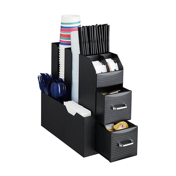 123inkt organizer voor koffietoebehoren zwart 302563 - 4