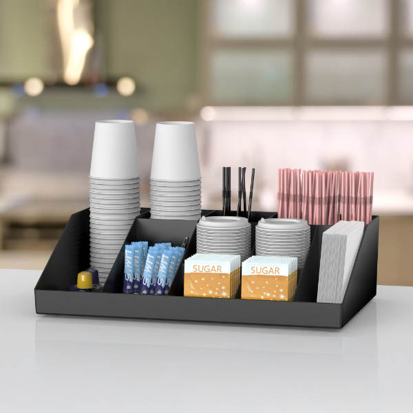 123inkt organizer zwart (10 compartimenten) 302562 - 3