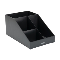 123inkt organizer zwart (4 compartimenten) 302565