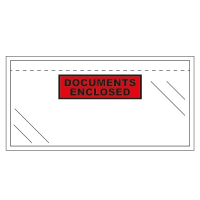 123inkt paklijst envelop documents enclosed 225 x 122 mm - DL zelfklevend (1000 stuks)
