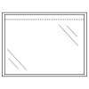 123inkt paklijst envelop onbedrukt 165 x 122 mm - A6 zelfklevend (1000 stuks)