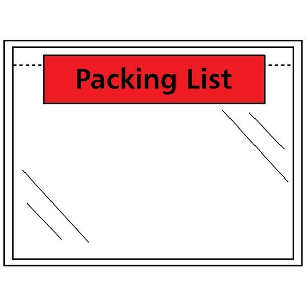 123inkt paklijst envelop packing list 165 x 122 mm - A6 zelfklevend (1000 stuks) 310101C 300785 - 1