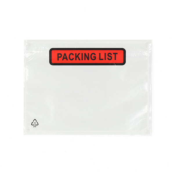 123inkt paklijst envelop packing list 165 x 122 mm - A6 zelfklevend (100 stuks) 300782 - 1