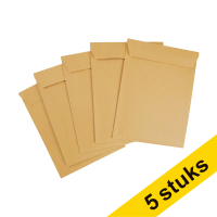 123inkt papieren eco luchtkussenenvelop 120 x 175 mm - A11 zelfklevend (5 stuks)  390014