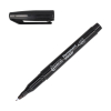 123inkt permanent marker zwart super fine (0,7 mm rond)