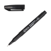 123inkt permanent marker zwart ultra fine (0,3 mm rond) 302958 - 1