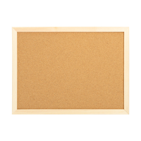 123inkt prikbord met houten frame 40 x 30 cm