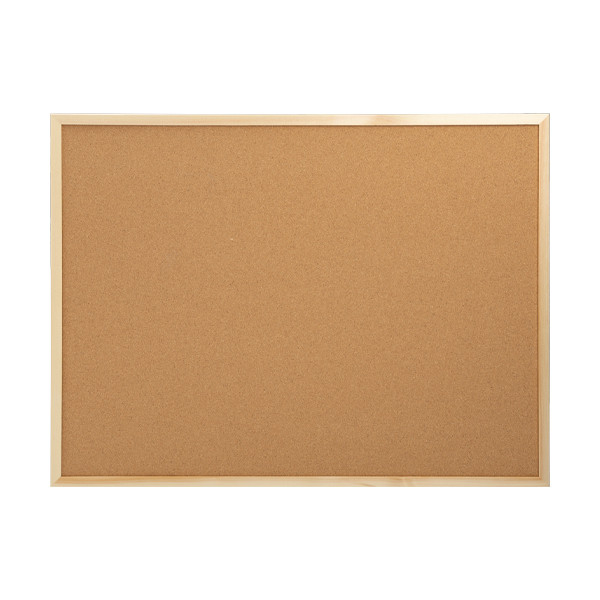 123inkt prikbord met houten frame 80 x 60 cm 2706070C 302246 - 1