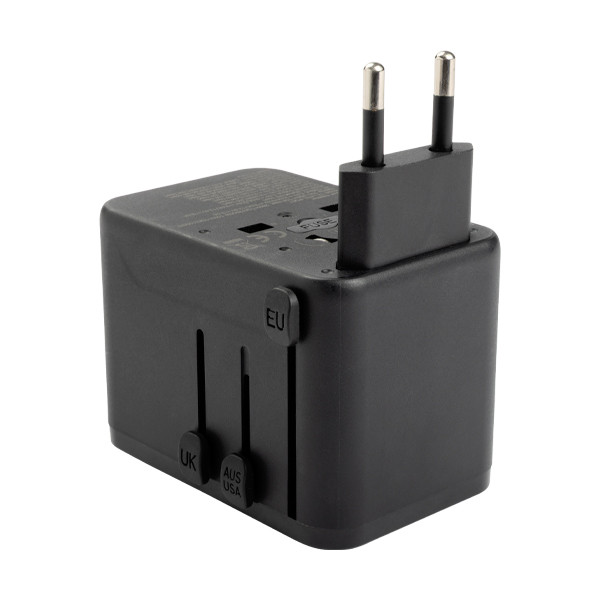 123inkt reisadapter/oplader 67W met 1 USB A + 3 USB-C  390045 - 2