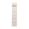 123inkt rugetiketten 39 x 191 mm zelfklevend smal grijs (10 stuks)