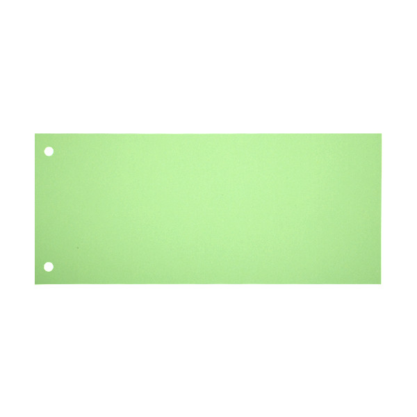 123inkt scheidingsstrook 105 x 240 mm groen (100 stuks) 707001C 301751 - 1